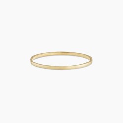 14k Gold Rose Delicate Ring