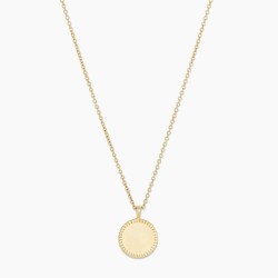 Bespoke Coin Necklace (Gold)