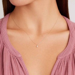 Opal Birthstone Necklace