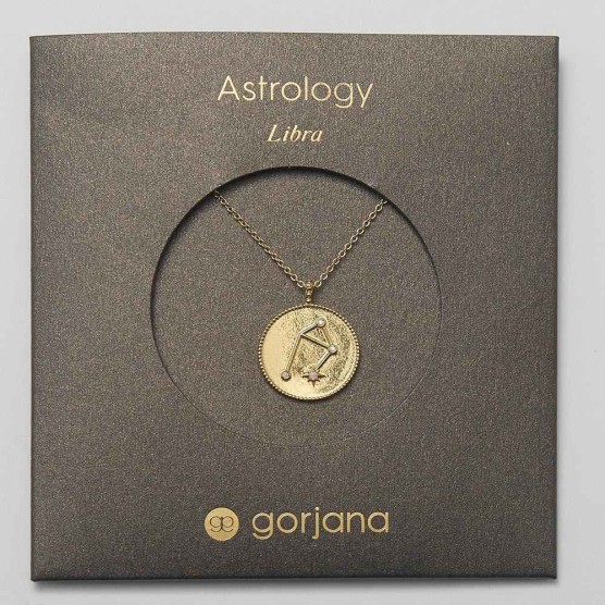 Astrology Coin Necklace (Libra)