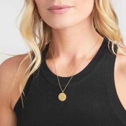 Astrology Coin Necklace (Gemini)