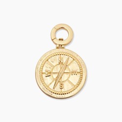 Compass Parker Charm (Gold)