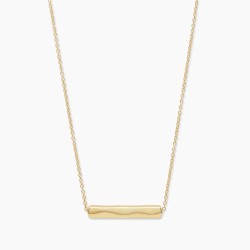 Bespoke Bar Adjustable Necklace (Gold)