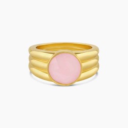 Power Gemstone Reed Ring for Love