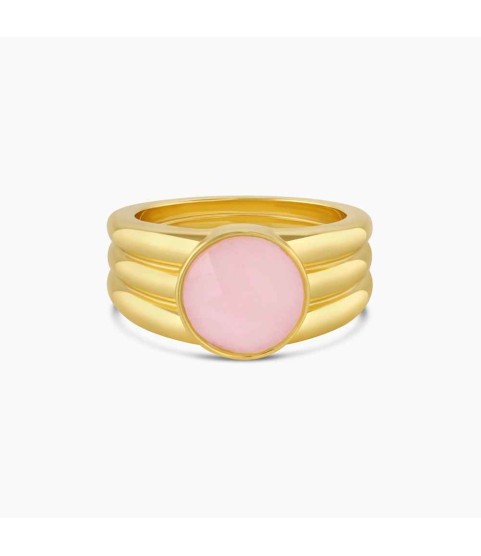 Power Gemstone Reed Ring for Love