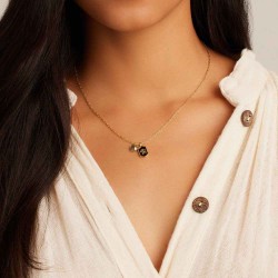 Power Gemstone Crest Necklace